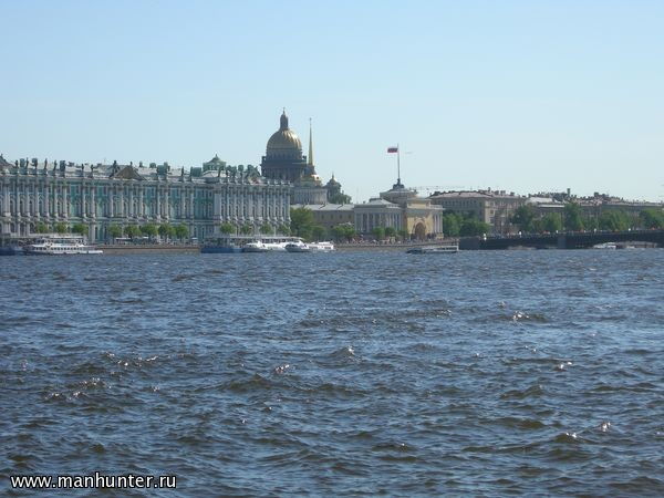 Вид с Комендантской пристани