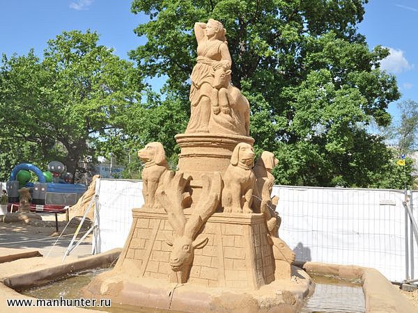 Фонтан "Диана с косулей"