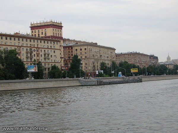Прогулка по Москве-реке на речном трамвайчике