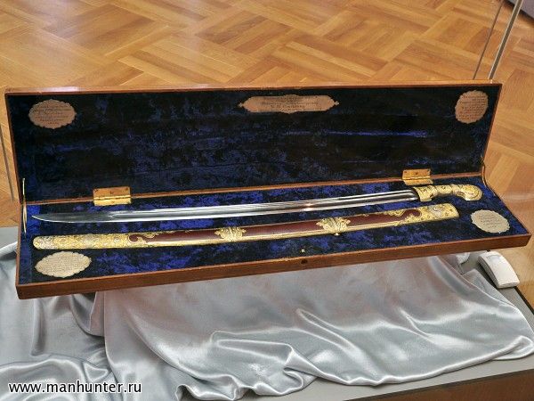 Шашка в ножнах. Подарок И.В.Сталину от трудящихся Узбекистана