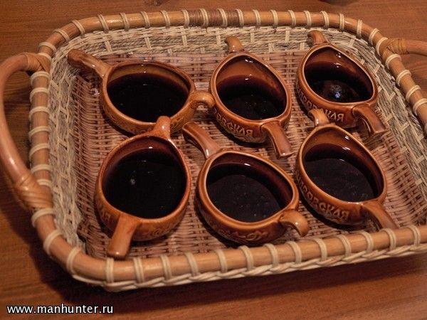 Угощение в царской квасной