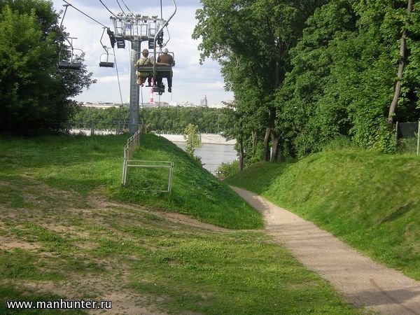 На канатной дороге