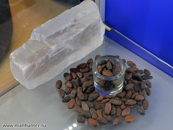Соль и какао-бобы