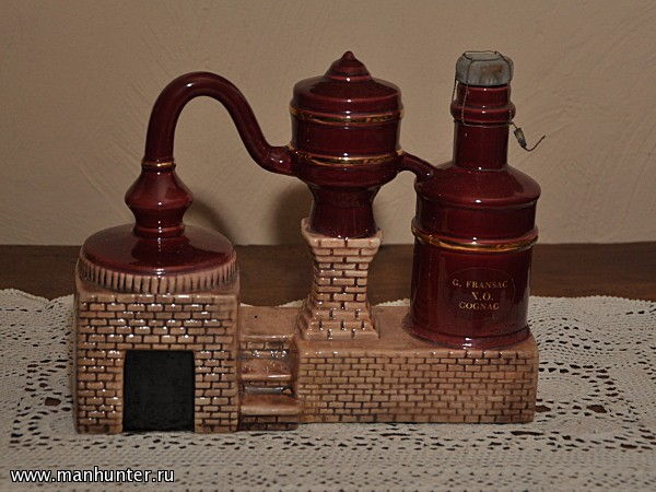 Фигурная бутылка в виде аламбика