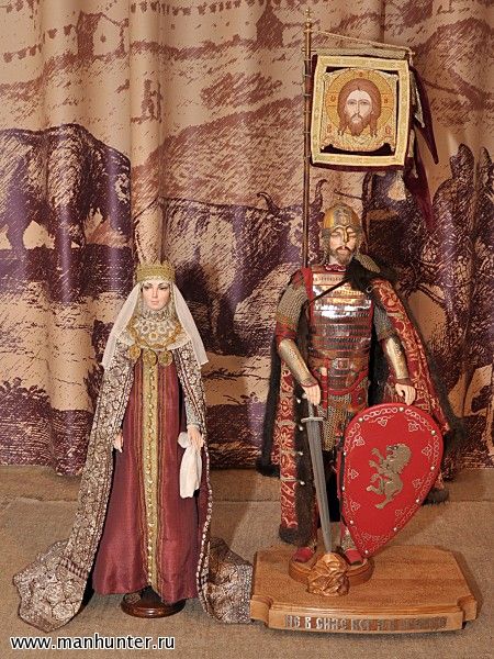 Александра Брячиславовна и Александр Невский