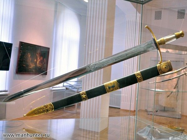 Меч в ножнах. Подарок А.А.Жданову от рабочих Кировского завода