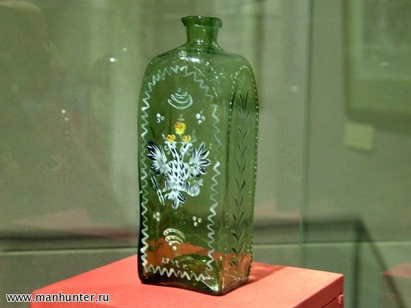 Штоф с изображением двуглавого орла