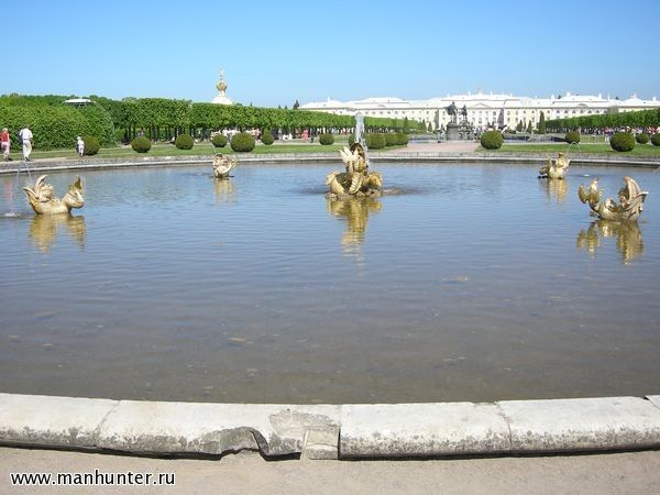 Петергоф. Верхний сад
