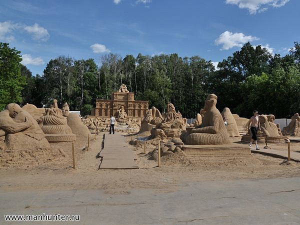 Международный фестиваль-выставка песчаной скульптуры